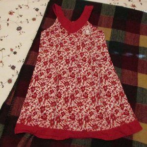 Red Floral Summer Dress